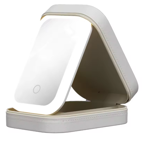 BeautyLed™ - Beauty Case da Viaggio con Specchio LED a 3 Intensità | Mini Makeup Station