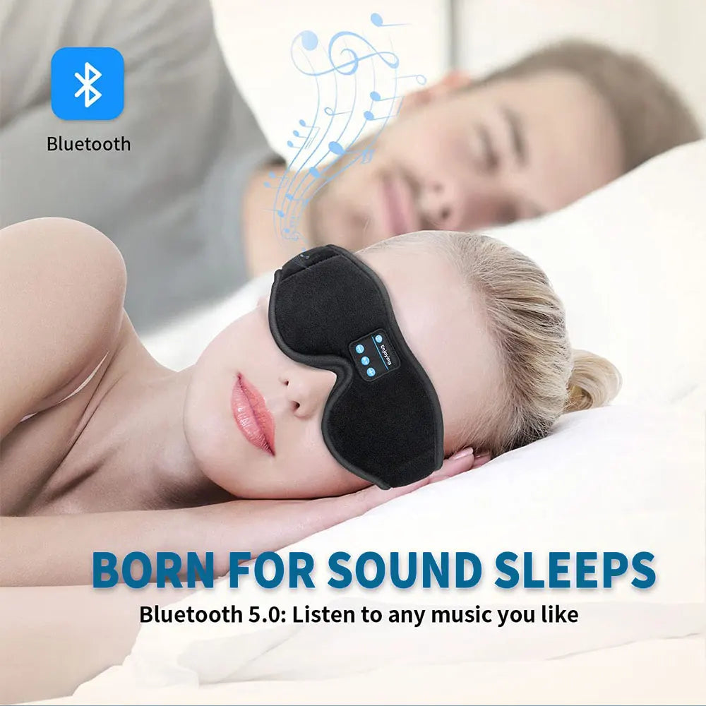 DreamSound™ - Maschera Sonno 3D Bluetooth & Musica HD | GlobTreater™