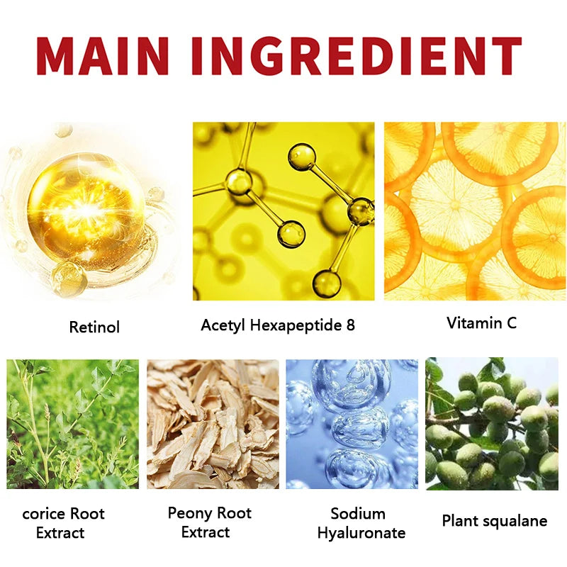 Retinol Collagen Complex™ | Crema Viso Rigenerante Giorno e Notte - Trattamento Intensivo Collagene e Acido Ialuronico