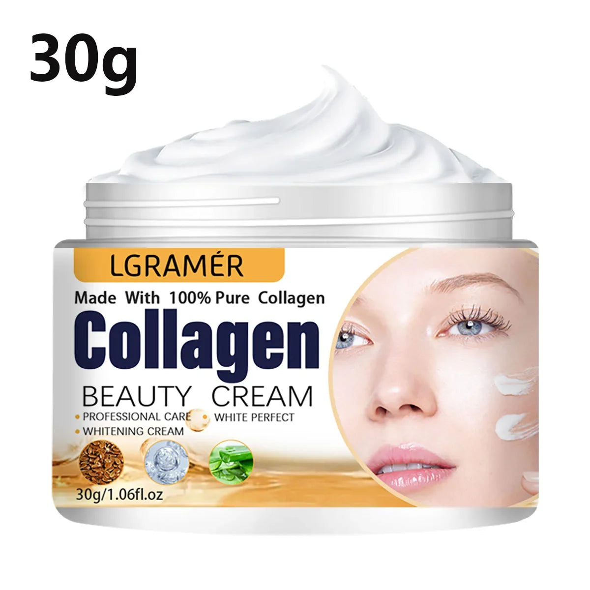 Bio-Collagen Boost Cream™ | Crema Viso Rigenerante al Collagene Puro - Idratante e Nutriente