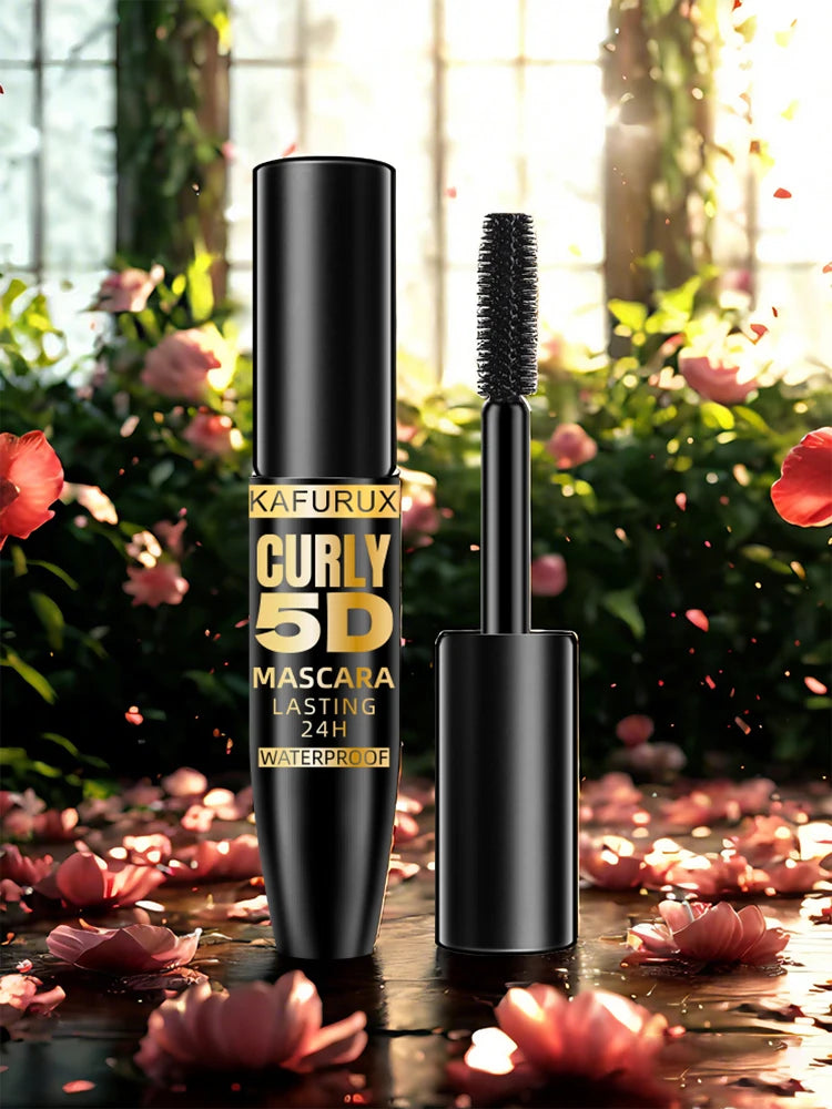 Curly 5D Elite™ – Mascara Waterproof & Tearproof | Volume Estremo & Fibre di Seta