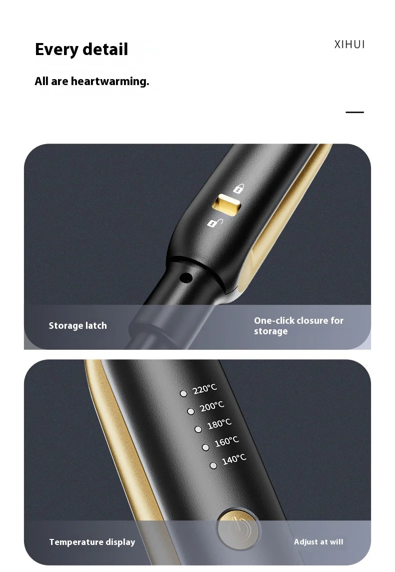 SilkGlide™ - Mini Piastra da Viaggio 2 in 1 | Ceramica Professionale