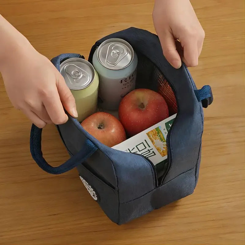 Swift-Food Bag™ | Borsa Termica Isolata per Lunch Box | Borsa Porta Pranzo in Tessuto Oxford