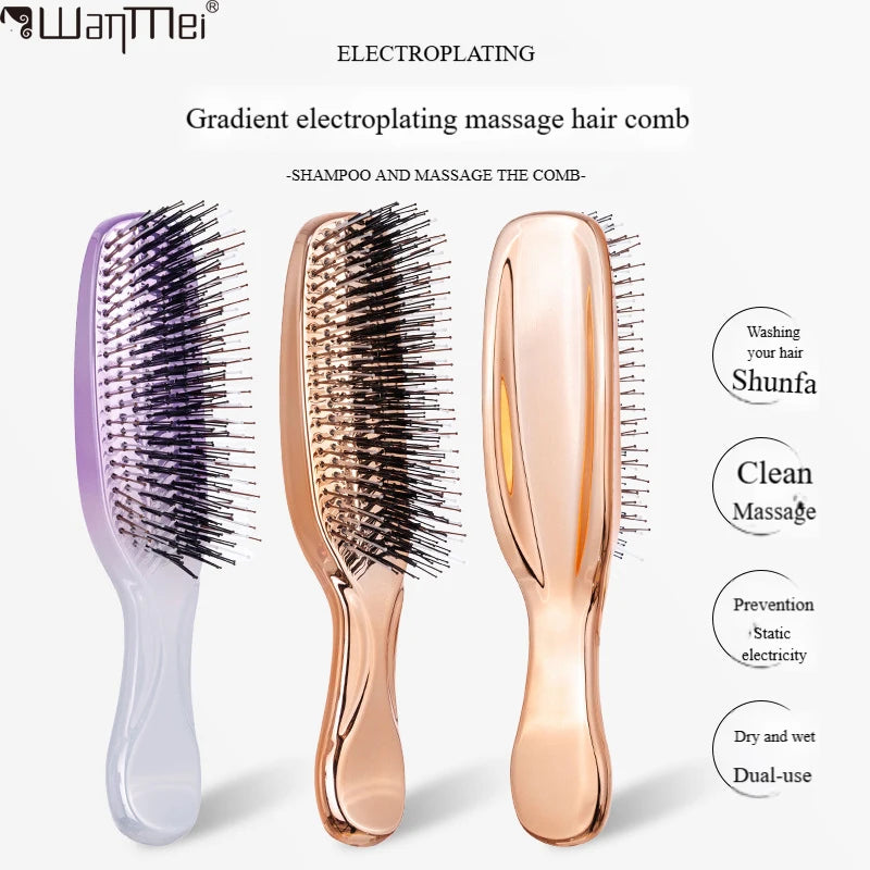 LuxuryBrush™ | Spazzola Districante Professionale - Finitura Galvanica di Lusso | Design Ergonomico