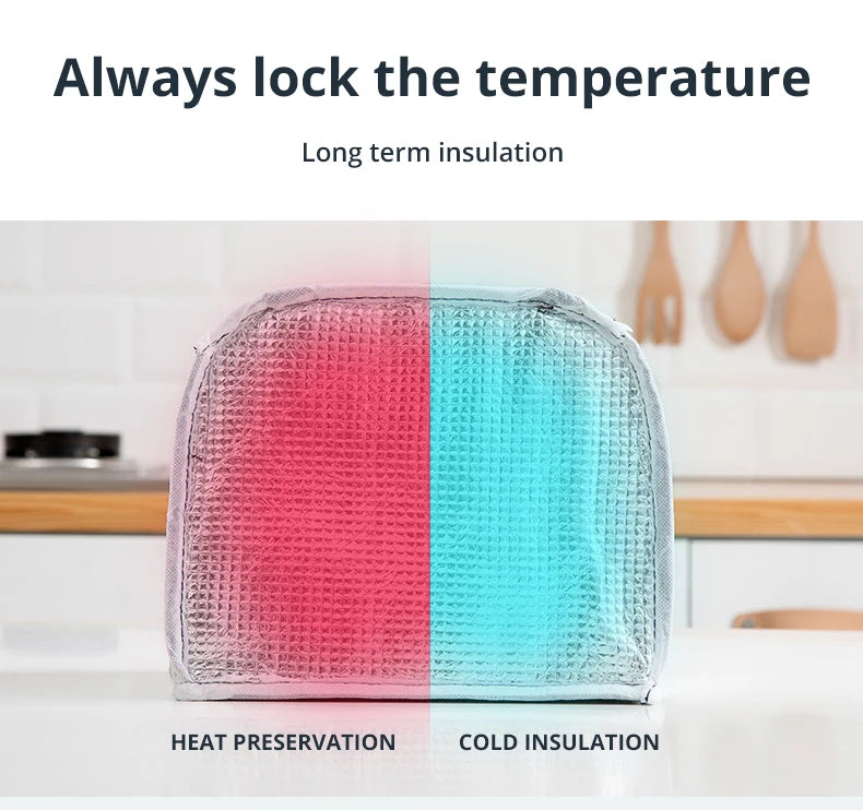 Swift-Food Bag™ | Borsa Termica Isolata per Lunch Box | Borsa Porta Pranzo in Tessuto Oxford