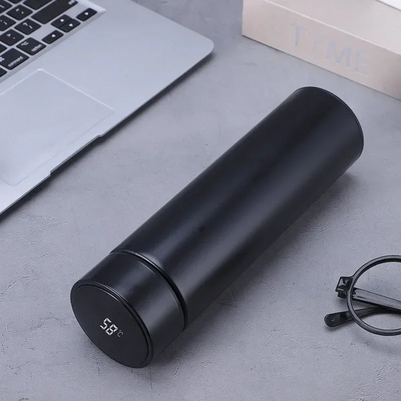 Swift-Smart Thermos™ | Thermos Intelligente 500ml in Acciaio Inox con Filtro Infusore - Display LED Temperatura