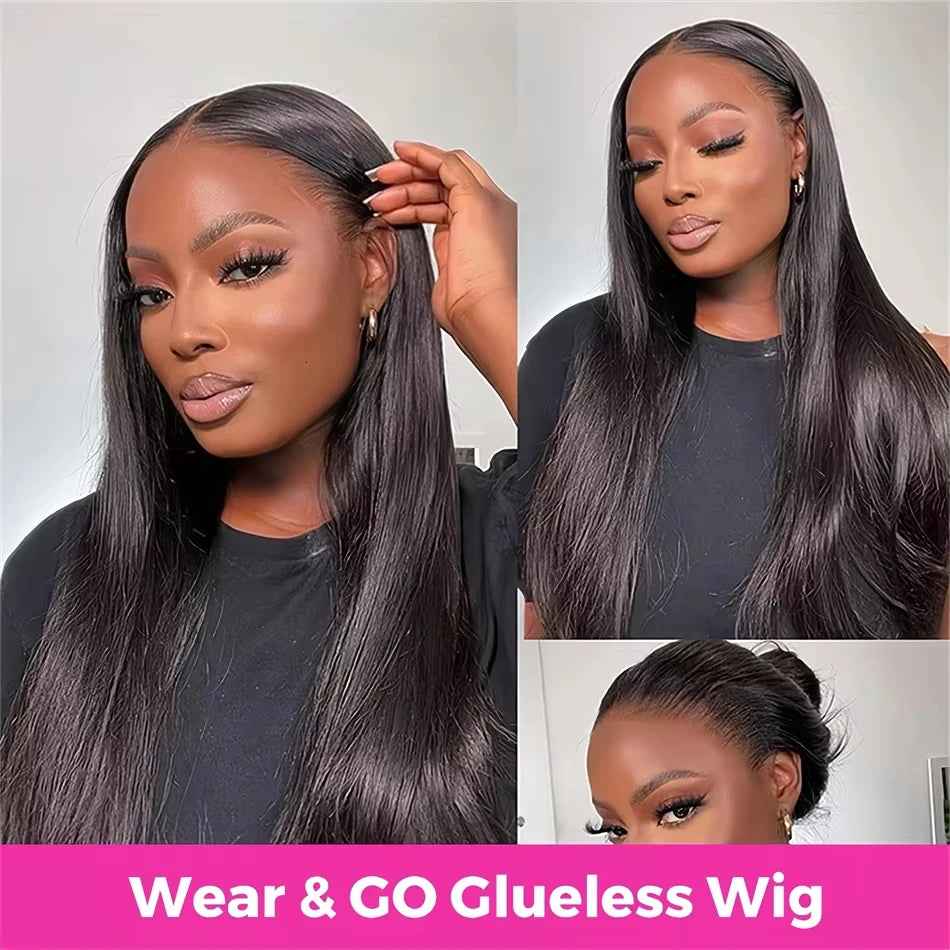 RealWigStraight™ | Parrucca Capelli Veri Lisci Effetto Seta - HD Lace Invisibile Senza Colla| 100% Capelli Umani