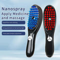 GlobTreater™ Hair-Regrow Pro - Spazzola Professionale Anticaduta e Massaggiante con Fototerapia LED | Applicatore Olio Integrato