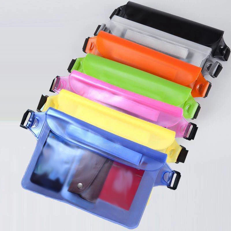 WaterStop Bag™ — Marsupio Impermeabile da mare e piscina per Cellulare e Documenti | Waterproof