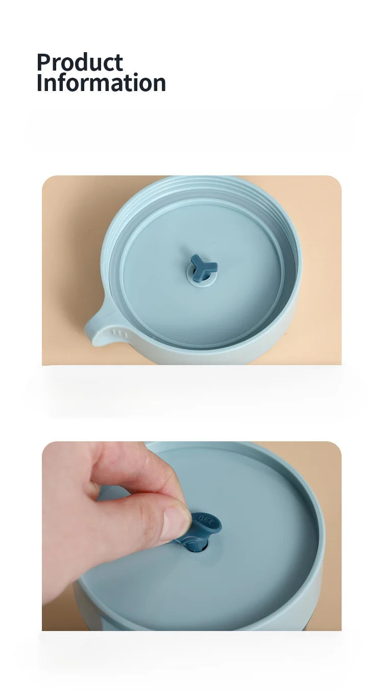 Swift-Soup Cup™ - Comfort | Tazza Termica Ermetica per Zuppa e Colazione - 500ml | con Cucchiaio Integrato e Manico Ergonomico