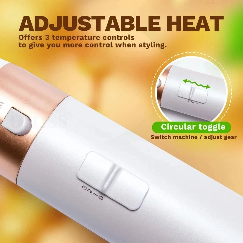 GlobTreater™ Air-Stylist Pro | Multistyler 5-in-1 con Custodia Premium in Pelle