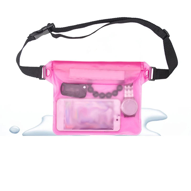 WaterStop Bag™ — Marsupio Impermeabile da mare e piscina per Cellulare e Documenti | Waterproof