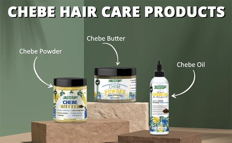 ChebeGold Ritual™ – Burro Chebe | Trattamento per la Riparazione e la Crescita dei Capelli | Rinforzante