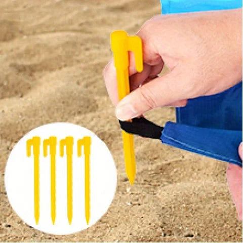 OceanMat SandFree™ | Tappetino da Spiaggia Ultra-Leggero con Picchetti - Antisabbia e Impermeabile