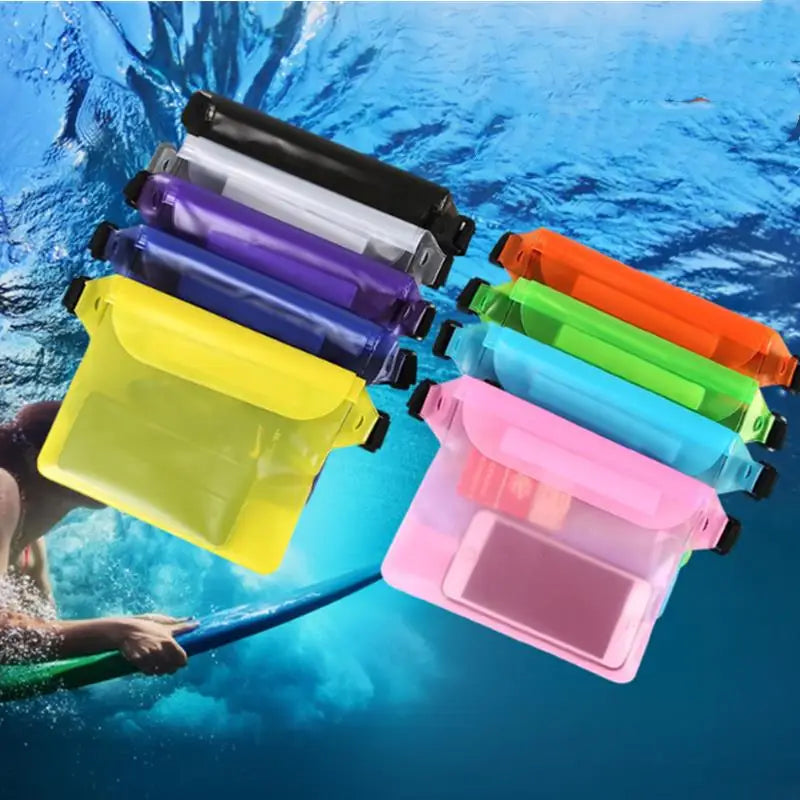 WaterStop Bag™ — Marsupio Impermeabile da mare e piscina per Cellulare e Documenti | Waterproof