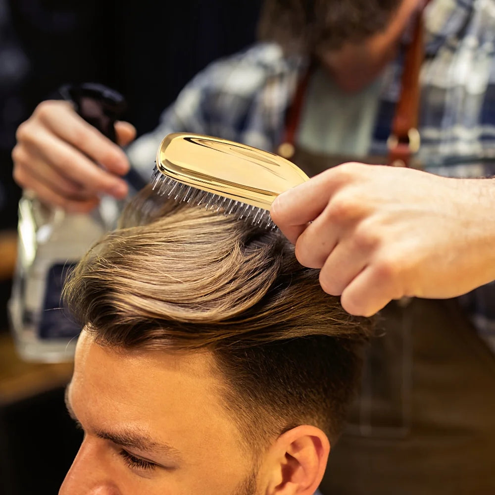 LuxuryBrush™ | Spazzola Districante Professionale - Finitura Galvanica di Lusso | Design Ergonomico