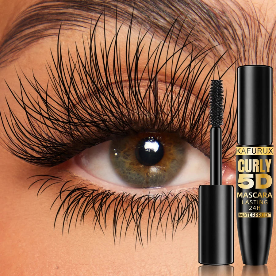 Curly 5D Elite™ – Mascara Waterproof & Tearproof | Volume Estremo & Fibre di Seta