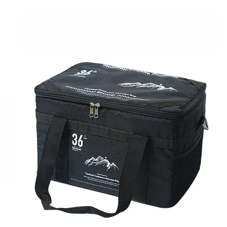 Tactical-Camp Box™ | Borsa Termica Multifunzionale con Tavolo Integrato - Borsa Porta Attrezzatura