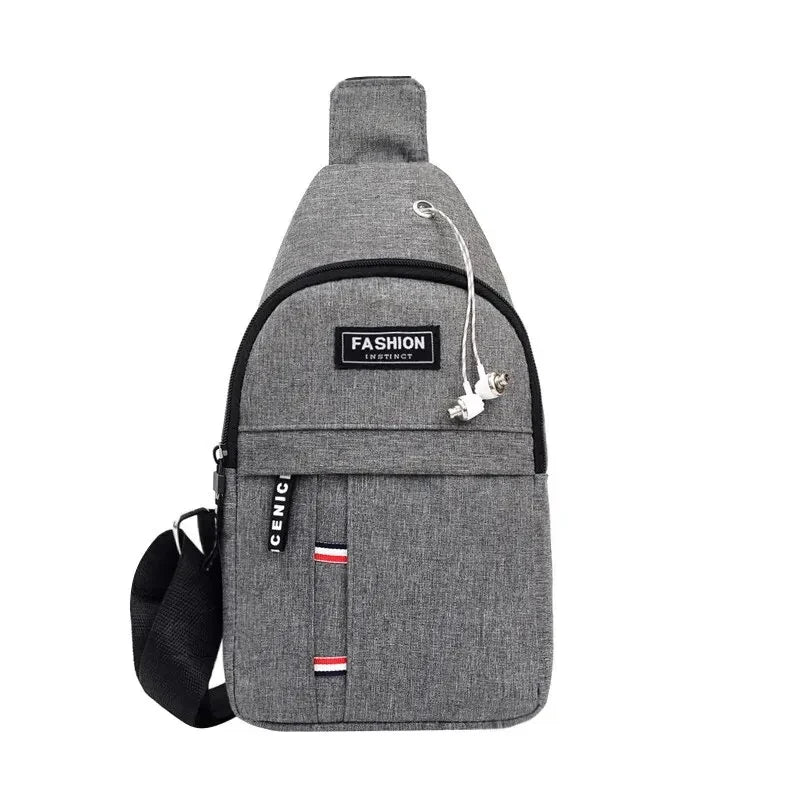 TravelSling™ – Mini Zaino Monospalla Impermeabile da Viaggio | Porta Documenti e Telefono