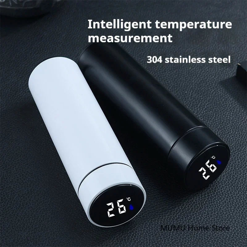 Swift-Smart Thermos™ | Thermos Intelligente 500ml in Acciaio Inox con Filtro Infusore - Display LED Temperatura