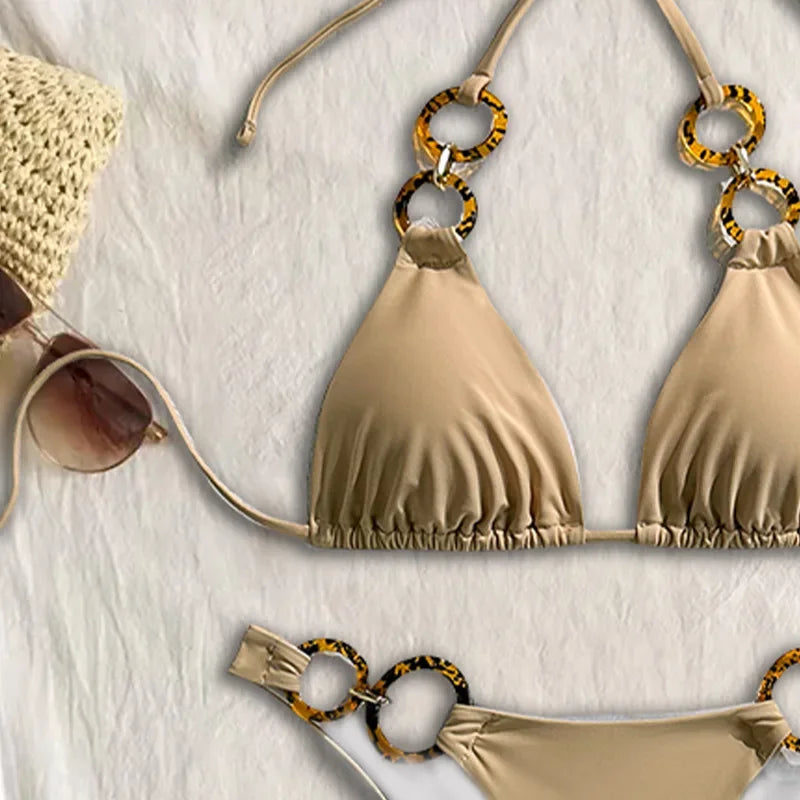 DivaLoop™ | Bikini Luxury Slim Fit con Anelli Iconici - Boutique Edition