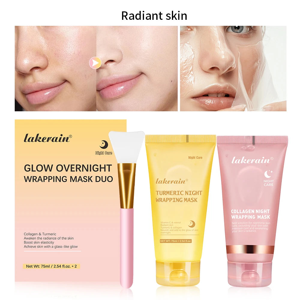 Bio-Wrap™ Night Mask | Trattamento Coreano Intensivo al Collagene Bio - Maschera Viso