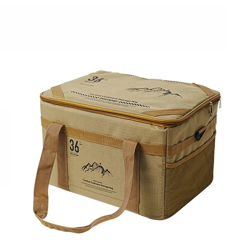 Tactical-Camp Box™ | Borsa Termica Multifunzionale con Tavolo Integrato - Borsa Porta Attrezzatura