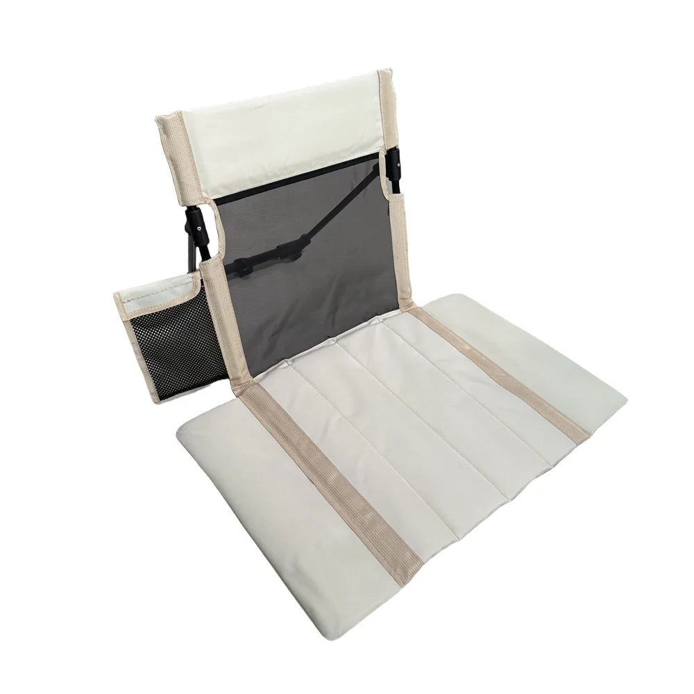 Lawn-Comfort Seat™ | Sedia-Tappetino Pieghevole con Comodo Schienale - Per Spiaggia Campeggio Picnic