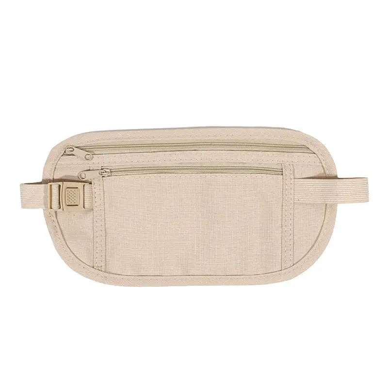 Secure-Travel™ Slim | Marsupio Antifurto Sottile per Soldi e Documenti - Design Discreto per Viaggi e Corsa