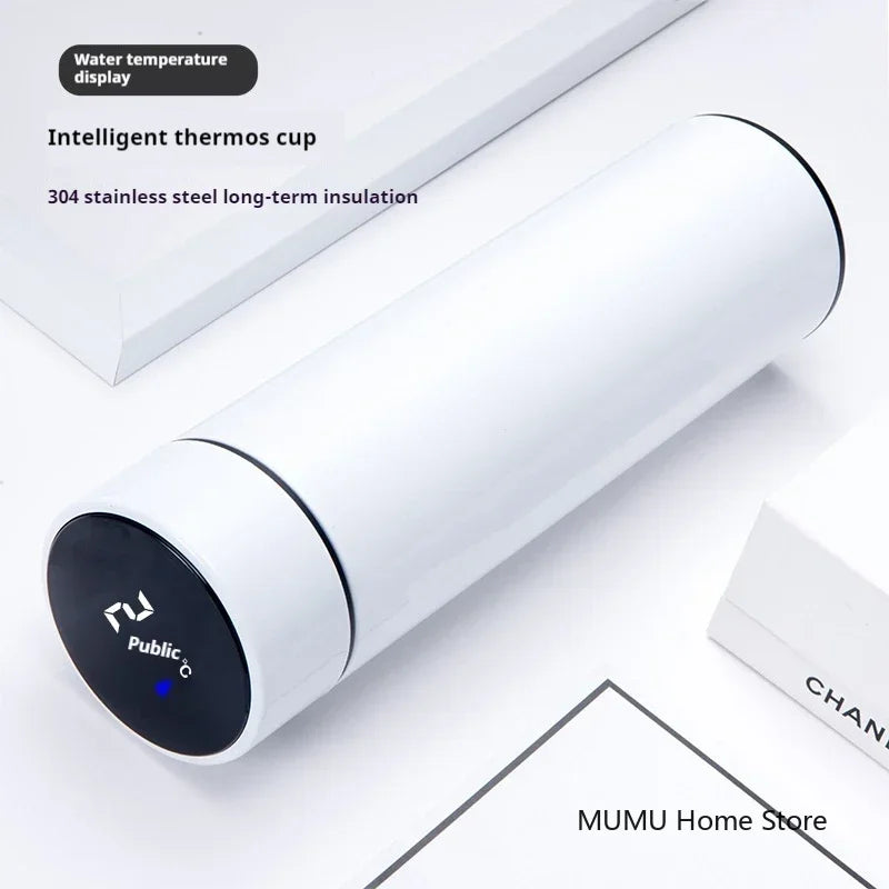 Swift-Smart Thermos™ | Thermos Intelligente 500ml in Acciaio Inox con Filtro Infusore - Display LED Temperatura