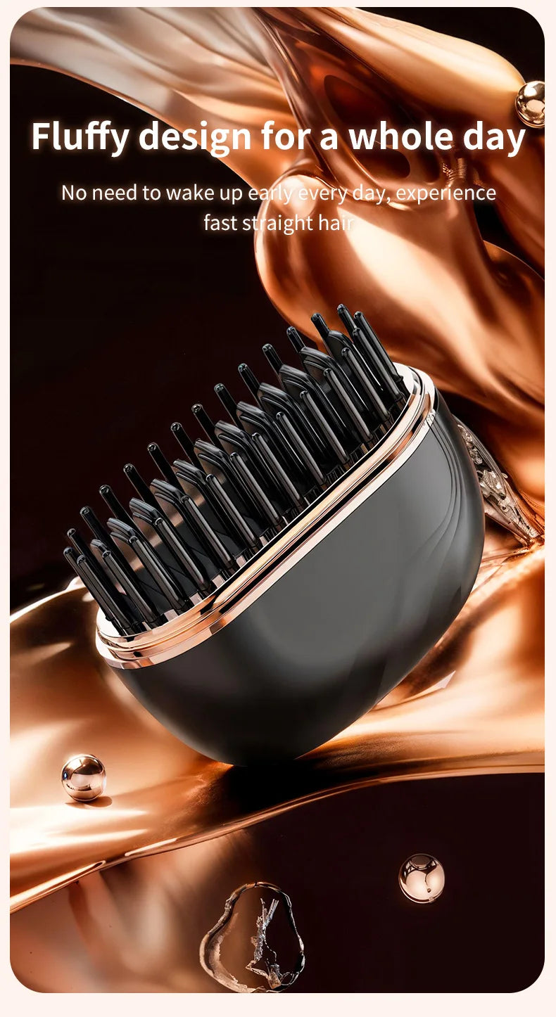 Pocket-Sleek™ Pro | Mini Spazzola Lisciante Con 3 Livelli di calore - Ricaricabile da Viaggio