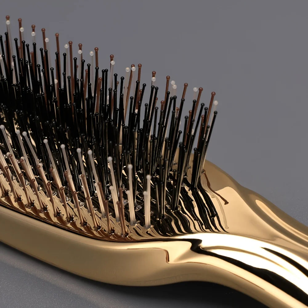 LuxuryBrush™ | Spazzola Districante Professionale - Finitura Galvanica di Lusso | Design Ergonomico