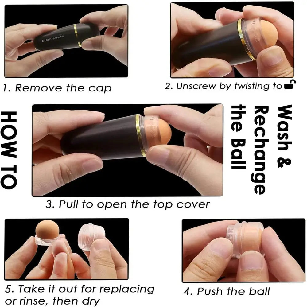 PureSkin™ – Roll-On Opacizzante in Pietra Vulcanica | Assorbi-Olio