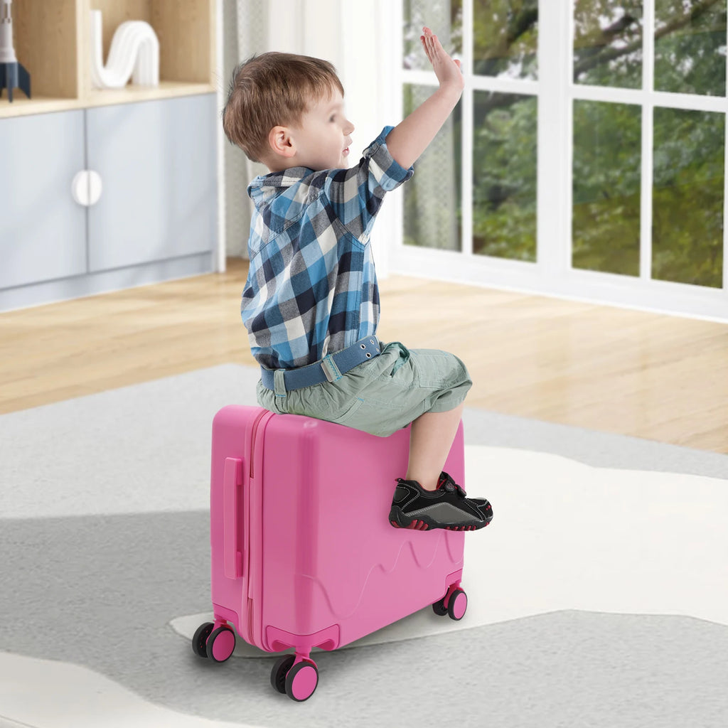 GlobTreater™ Kids - Valigia Cavalcabile Trolley 18" | Formula TIME-SAVE (Consegna Express)