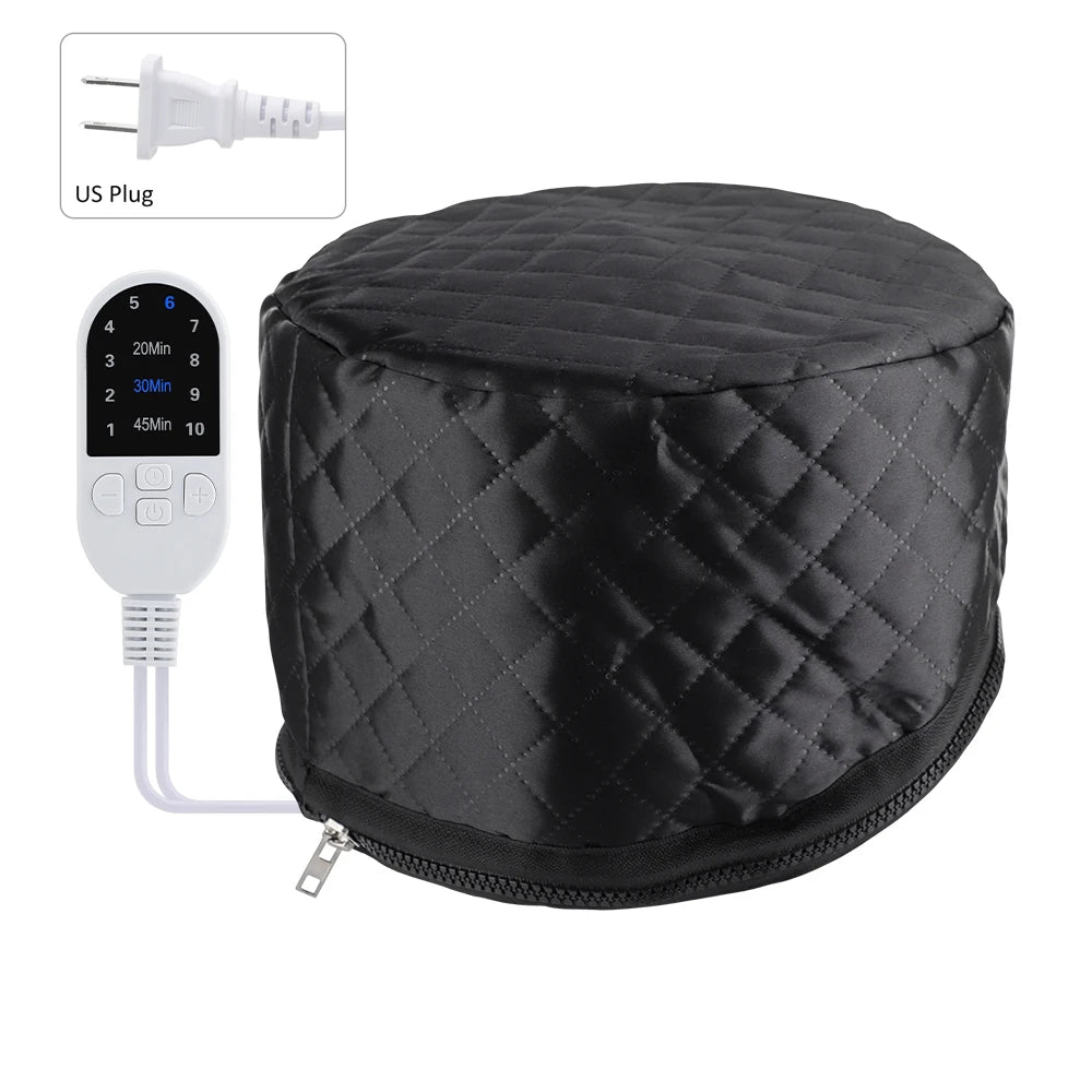 GlowSteam Repair™ – Cuffia Termica Professionale per Trattamenti Capelli