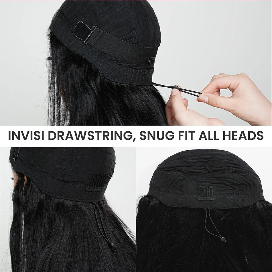 RealWigStraight™ | Parrucca Capelli Veri Lisci Effetto Seta - HD Lace Invisibile Senza Colla| 100% Capelli Umani