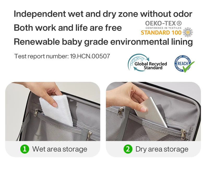GlobTreater™ Aluminum Pro – Trolley Rigido Business con Porta USB e Dock Multi-Funzione