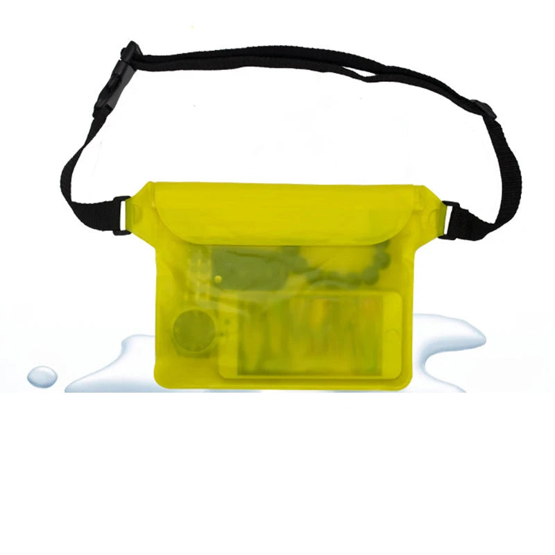 WaterStop Bag™ — Marsupio Impermeabile da mare e piscina per Cellulare e Documenti | Waterproof