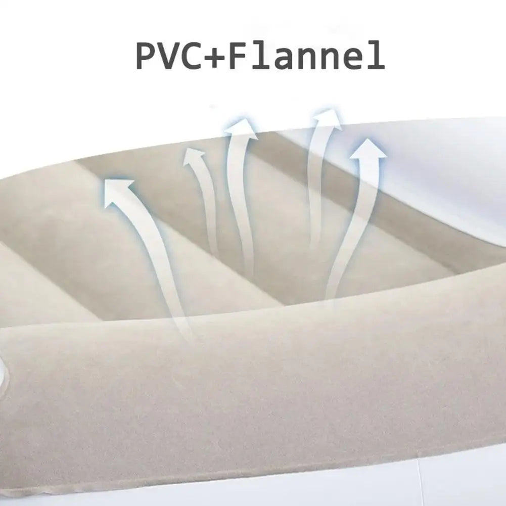 TravelBed Elite™ – Letto ad Aria Portatile per Aereo e Auto | Sponde di Protezione & Comfort 5 stelle