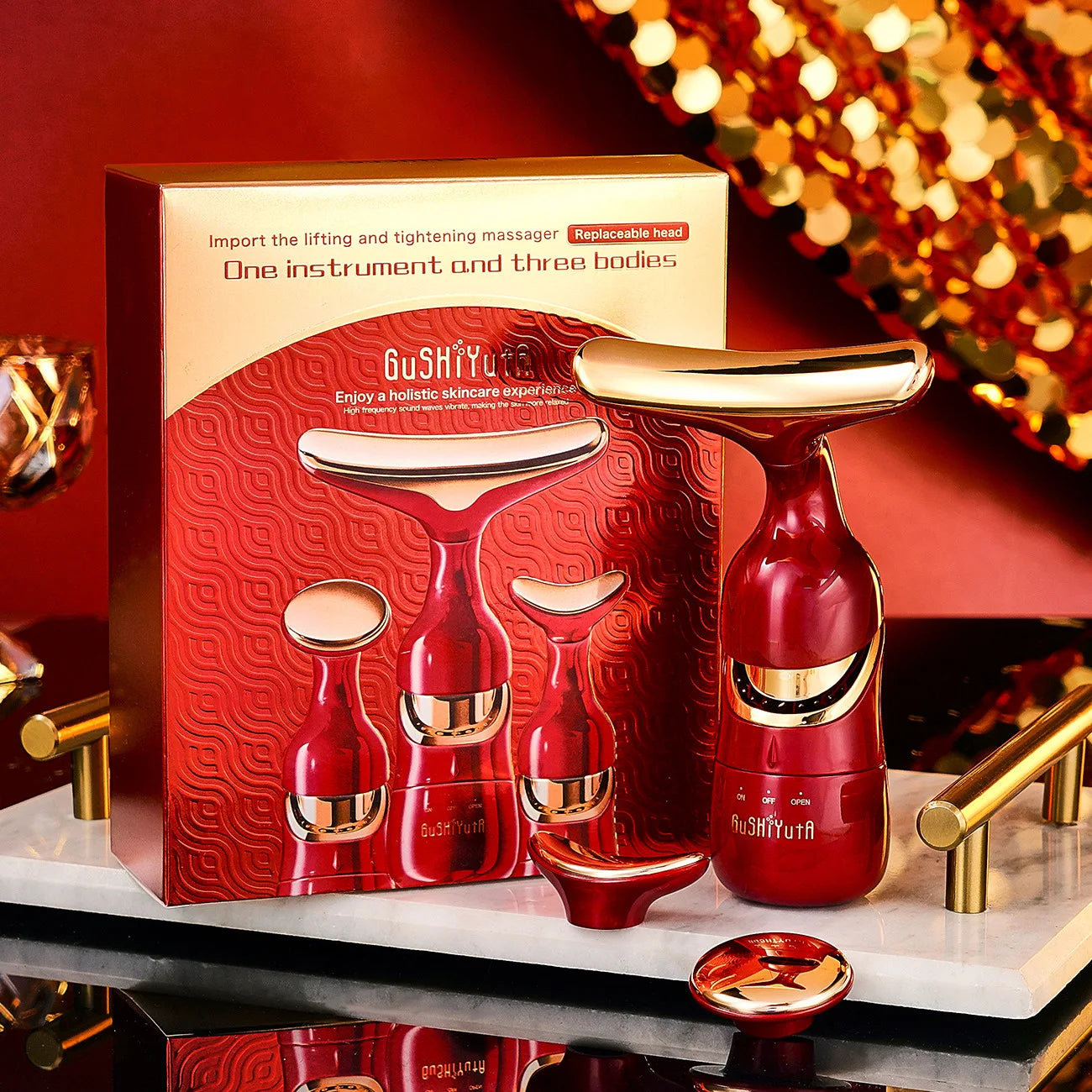 EternalLift™ | 3-in-1 Beauty Sculptor – Antirughe & Lifting EMS™