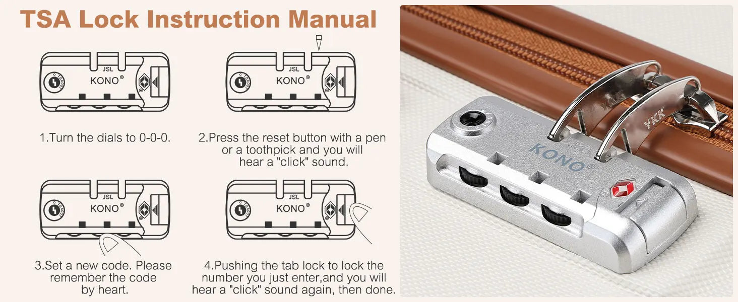 Globtreater™ Set | Kit Bagagli Coordinati Rigidi con Beauty Case e Organizer - Set Valigie Trolley 2/4/6 Pezzi