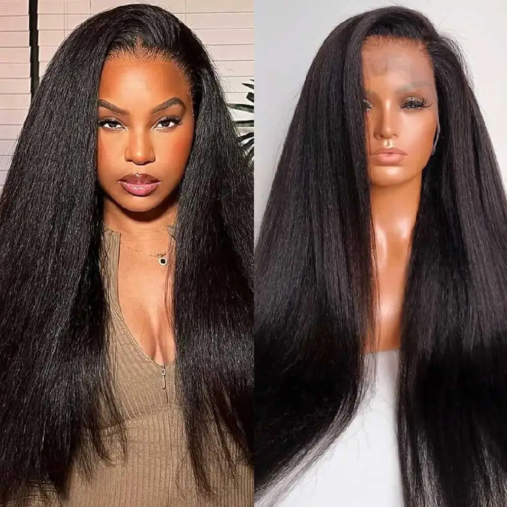 RealWigWave 360™ | Parrucca Capelli Veri Mossi - Cinturino Invisibile a 360° | Effetto Bagnato - Pizzo Perimetrale Invisibile