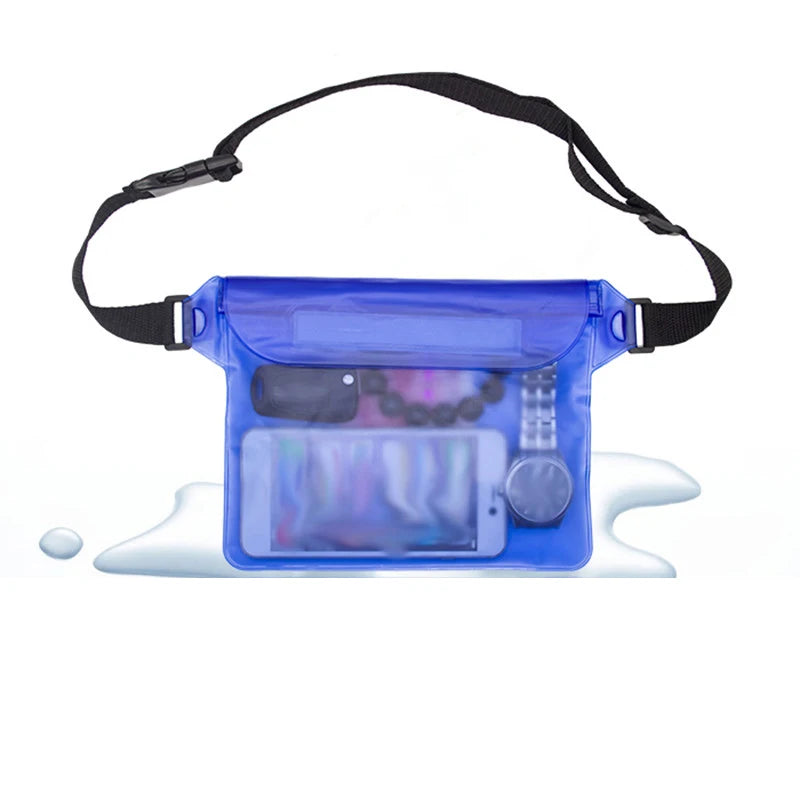 WaterStop Bag™ — Marsupio Impermeabile da mare e piscina per Cellulare e Documenti | Waterproof
