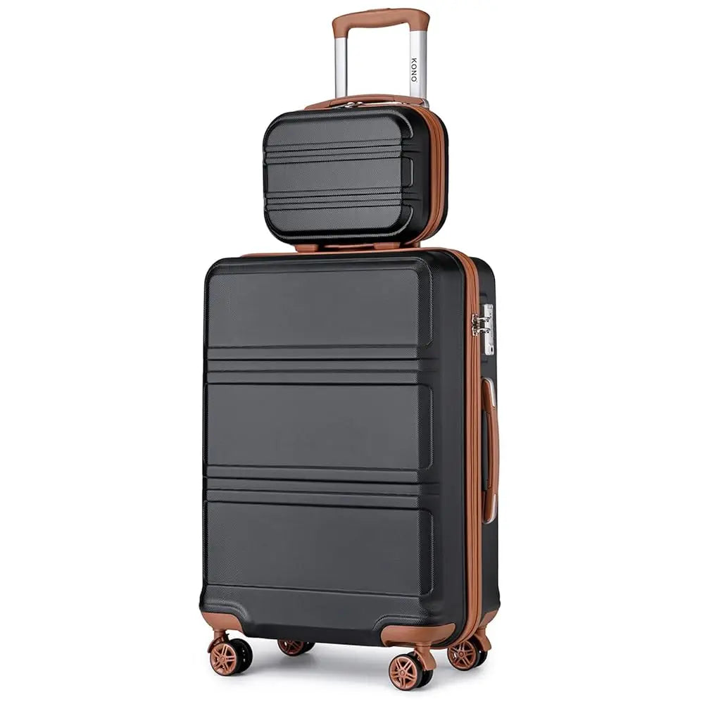 Globtreater™ Set | Kit Bagagli Coordinati Rigidi con Beauty Case e Organizer - Set Valigie Trolley 2/4/6 Pezzi
