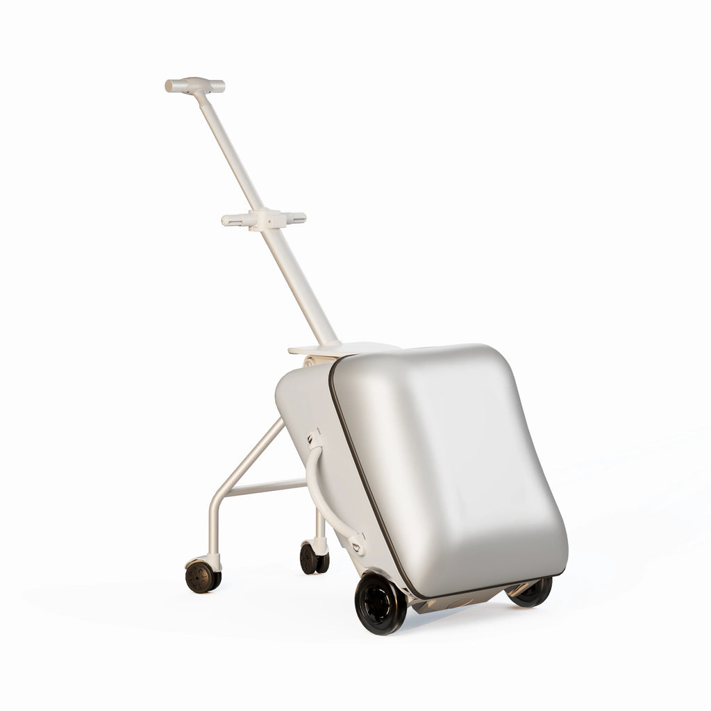 Travel-Kids Case™ | Valigia Trolley Cavalcabile con Seduta Integrata - Ruote Girevoli a 360°