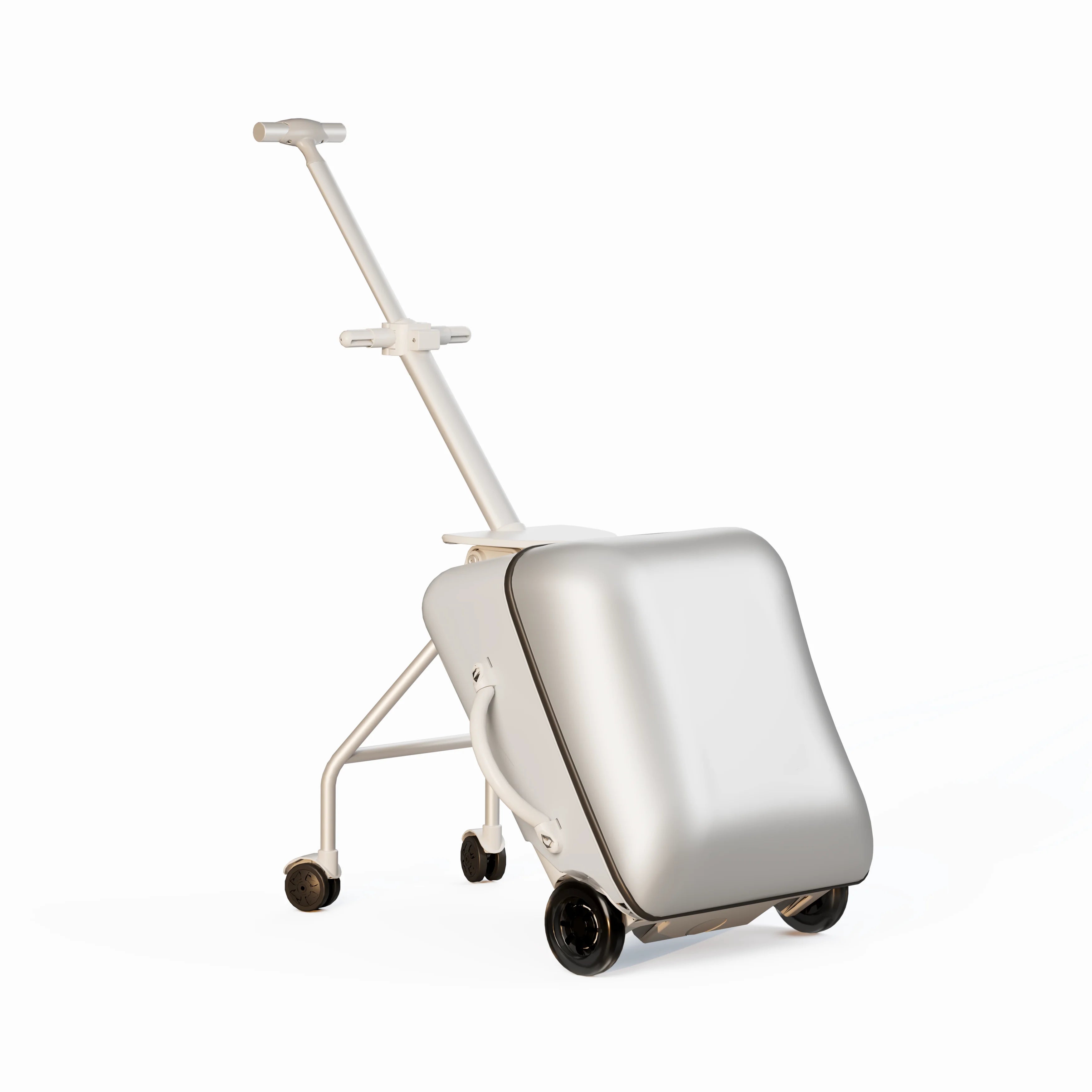 Travel-Kids Case™ | Valigia Trolley Cavalcabile con Seduta Integrata - Ruote Girevoli a 360°