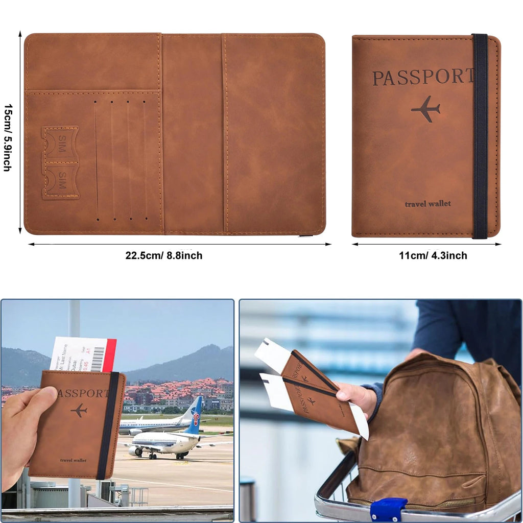 TravelCase™ - Custodia Passaporto & Travel Organizer per Carte e Documenti | Blocco RFID