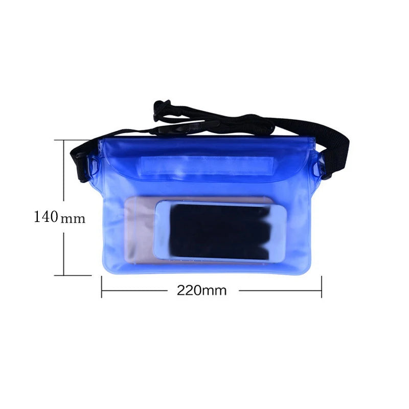 WaterStop Bag™ — Marsupio Impermeabile da mare e piscina per Cellulare e Documenti | Waterproof