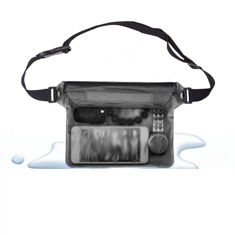 WaterStop Bag™ — Marsupio Impermeabile da mare e piscina per Cellulare e Documenti | Waterproof