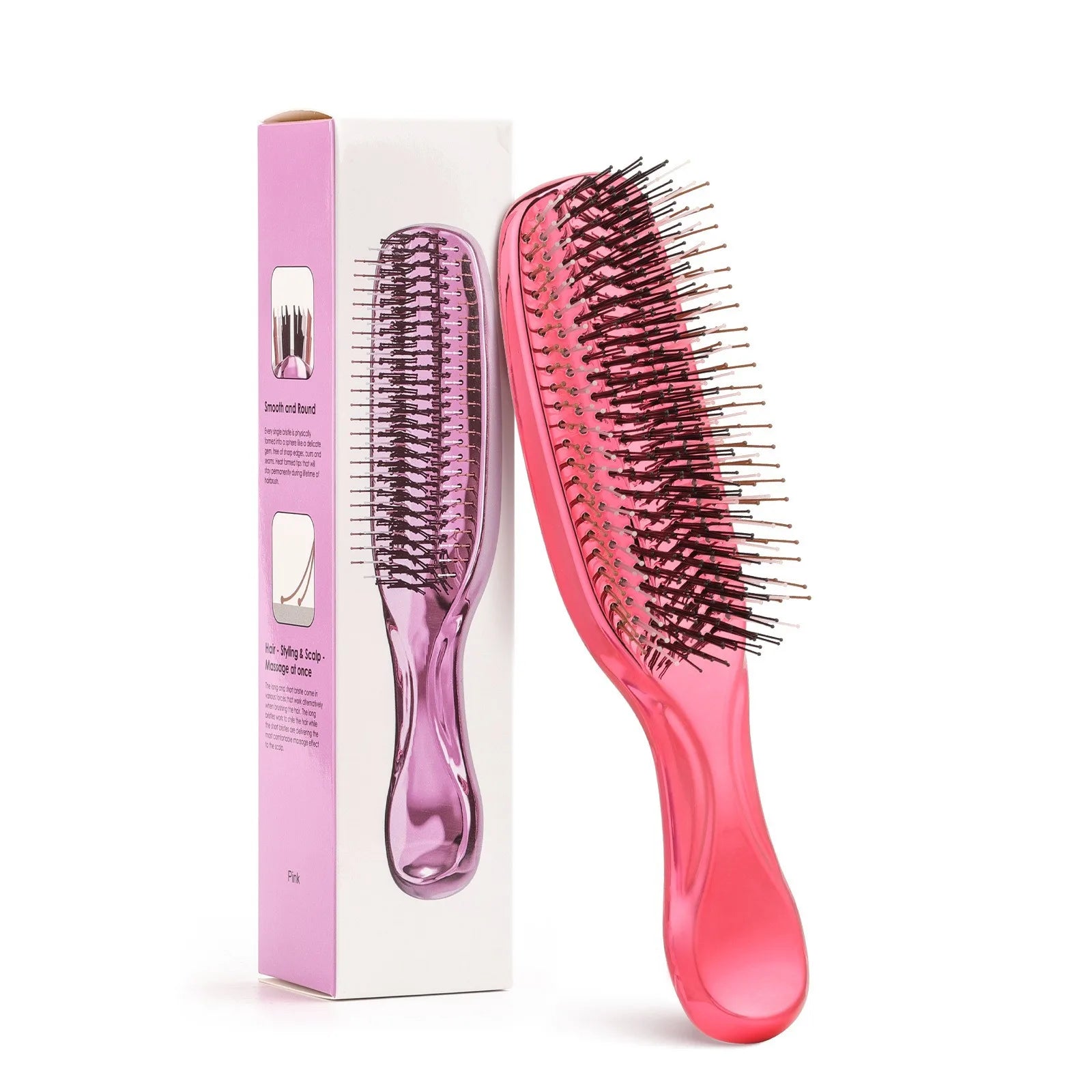 LuxuryBrush™ | Spazzola Districante Professionale - Finitura Galvanica di Lusso | Design Ergonomico